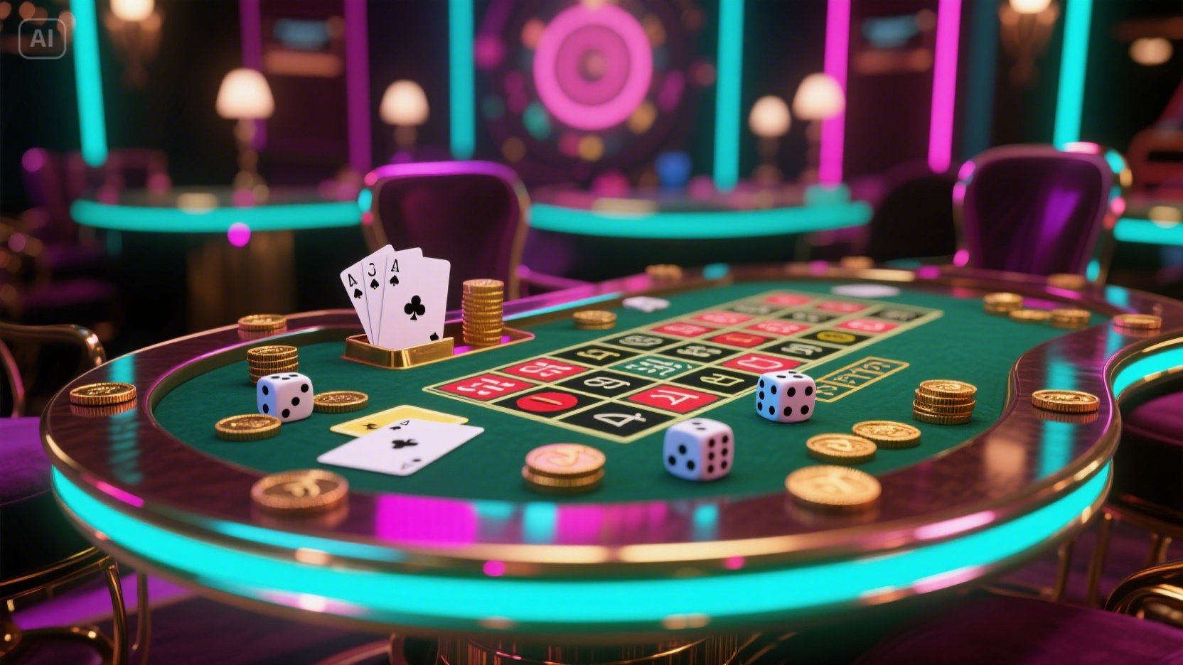 Casino 3 Reel Slot desktop and mobile interfaces