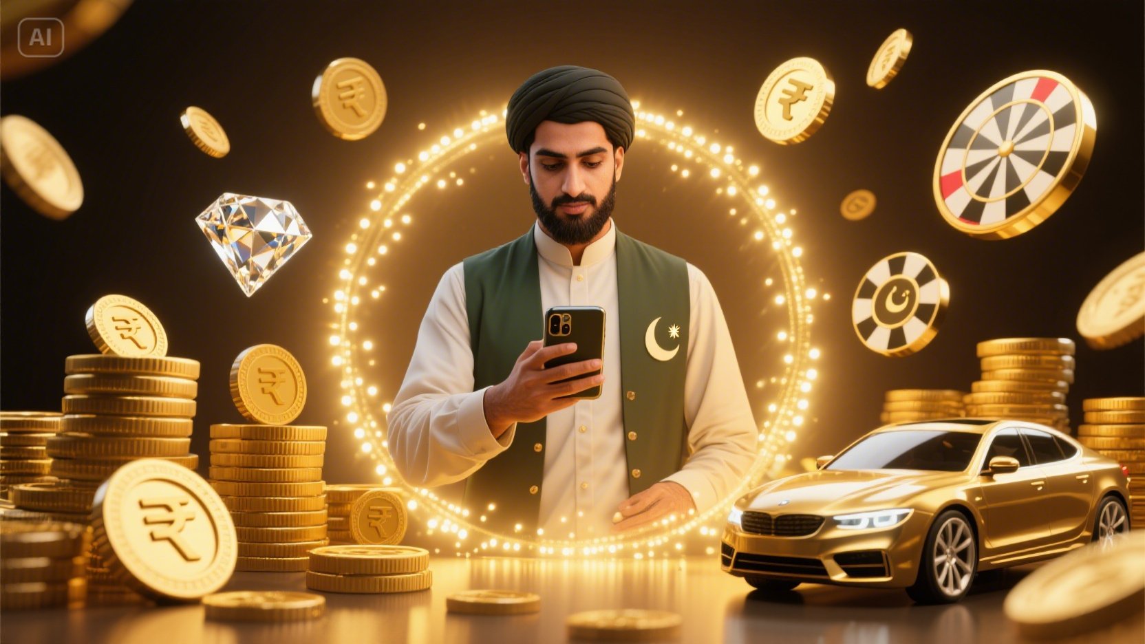 3 Reel SlotDeposit once and receive 200% instantly on your first recharge! Pakistani players can enjoy live casino, sports bets, and slots with instant PKR transactions.